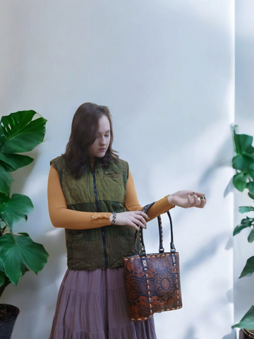 Kožená kabelka dámska Parvin