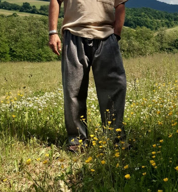 Pánske nohavice Sunjay sivé