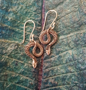 Cobra earrings