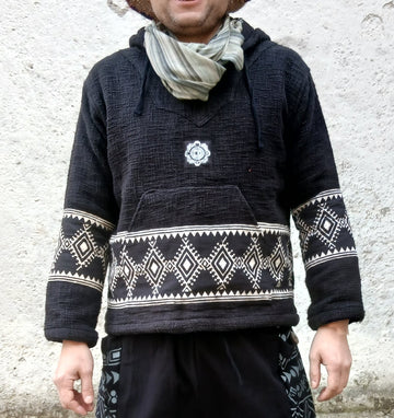 Mikina Tribe čierna