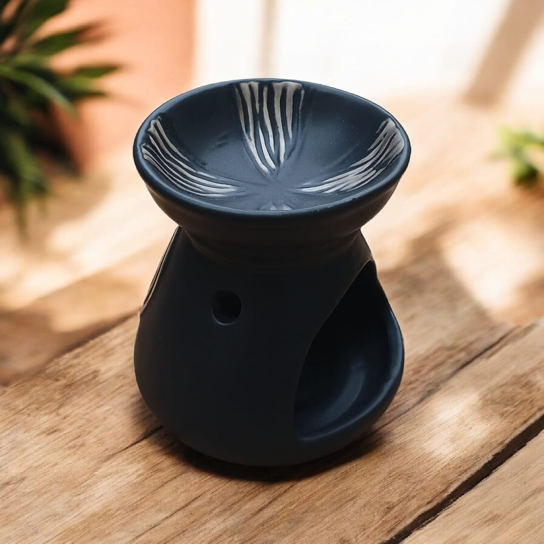 Aroma lampa Zen čierna