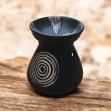 Aroma lampa Zen čierna