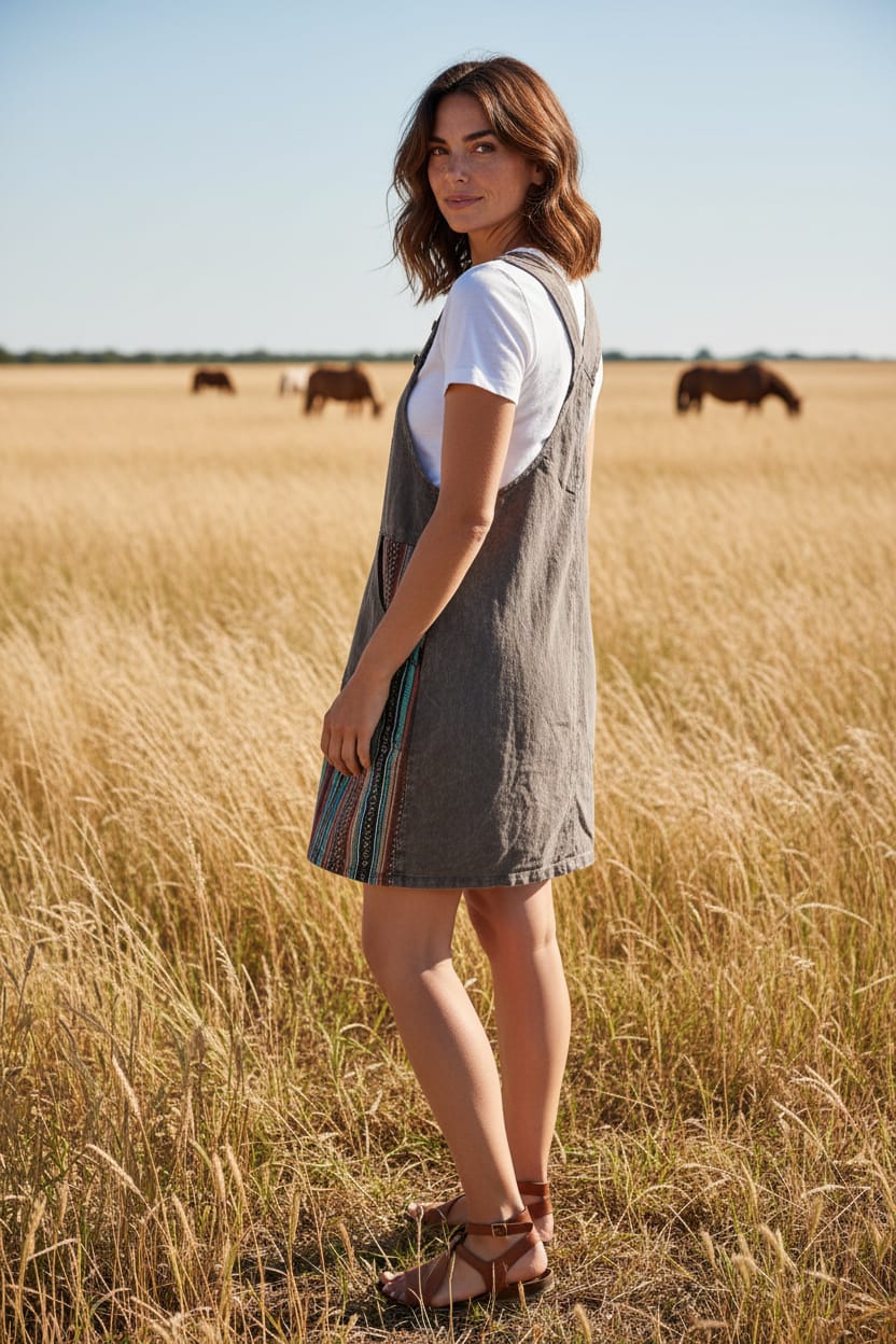 Overalové šaty Liama