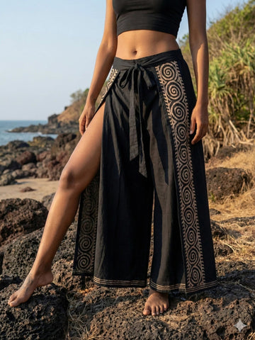 Thajské zavinovacie nohavice Fisherpants