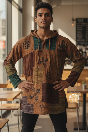 Košeľa s kapucňou Ervin