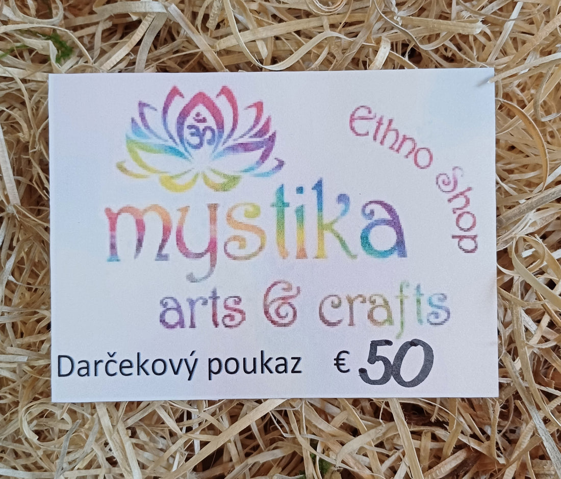 Darčeková poukážka 50