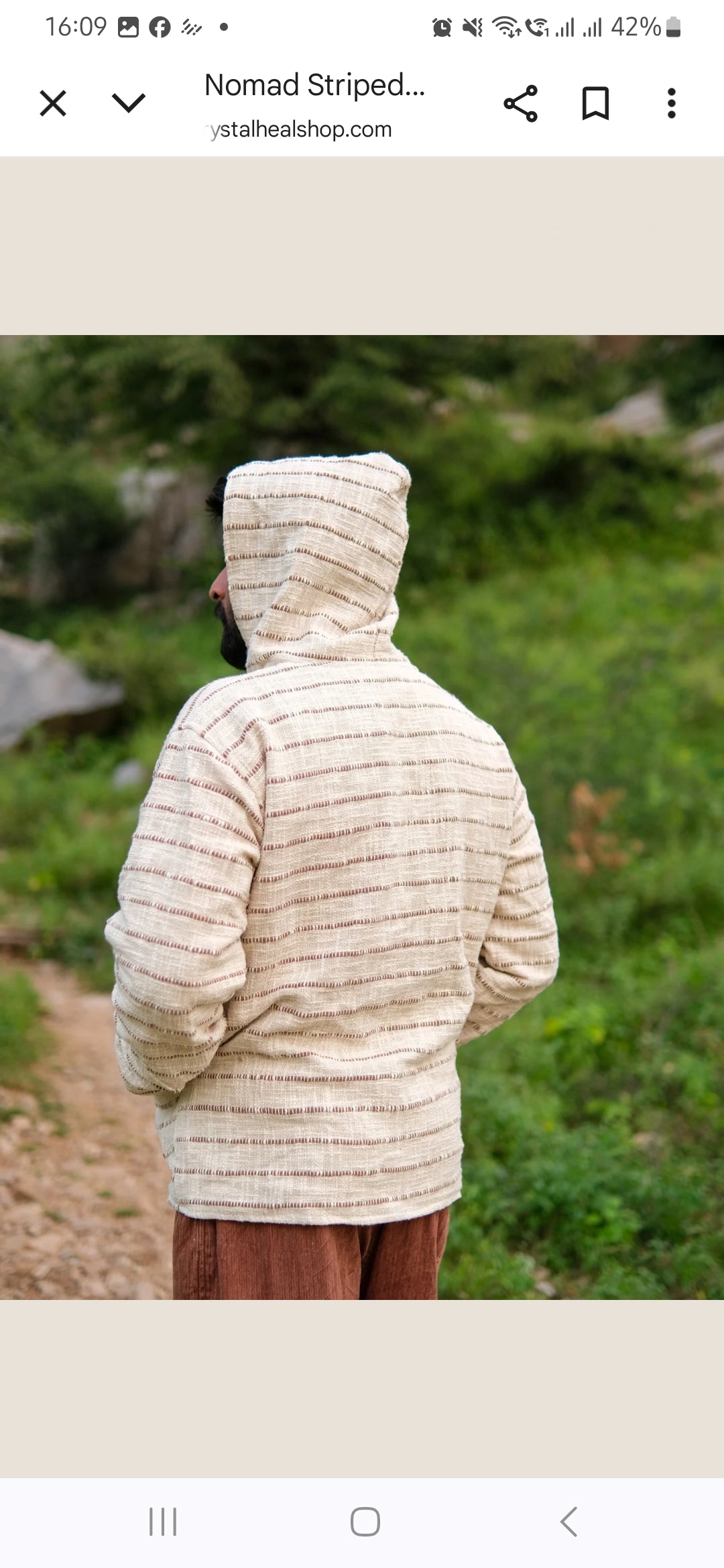 Bundička s kapucňou Nomad