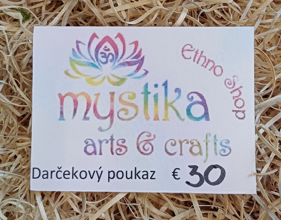 Darčeková poukážka 30