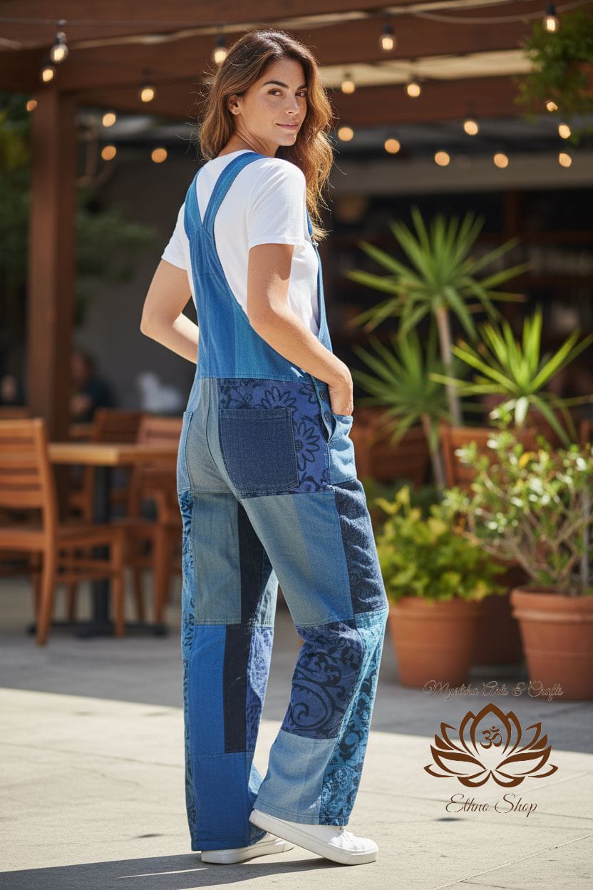 Nohavicový overal Zina 03