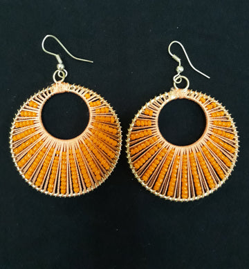 Rina earrings orange