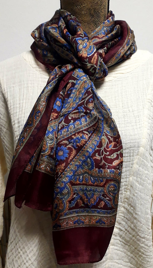 Baliya silk scarves