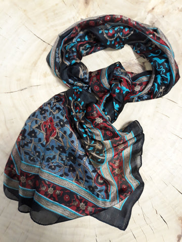 Baliya silk scarf