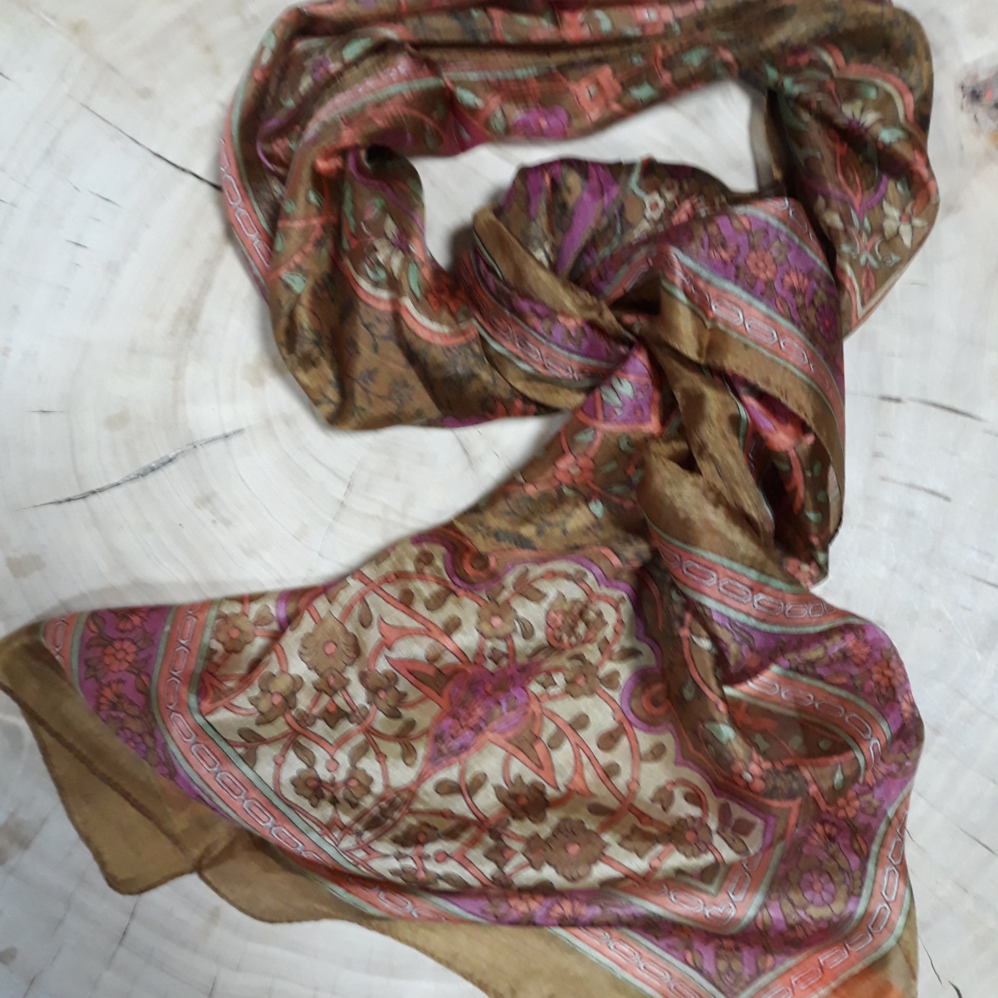 Baliya silk scarf