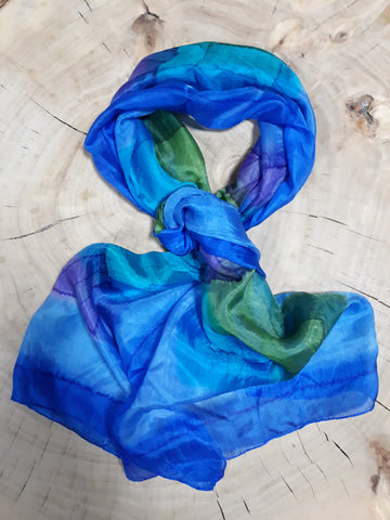 Baliya silk scarf