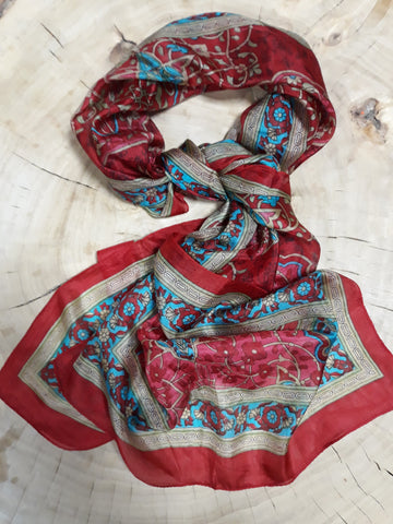 Baliya silk scarf