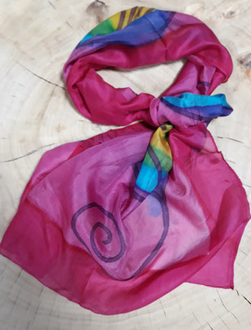 Baliya silk scarf