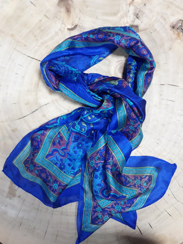 Baliya silk scarf