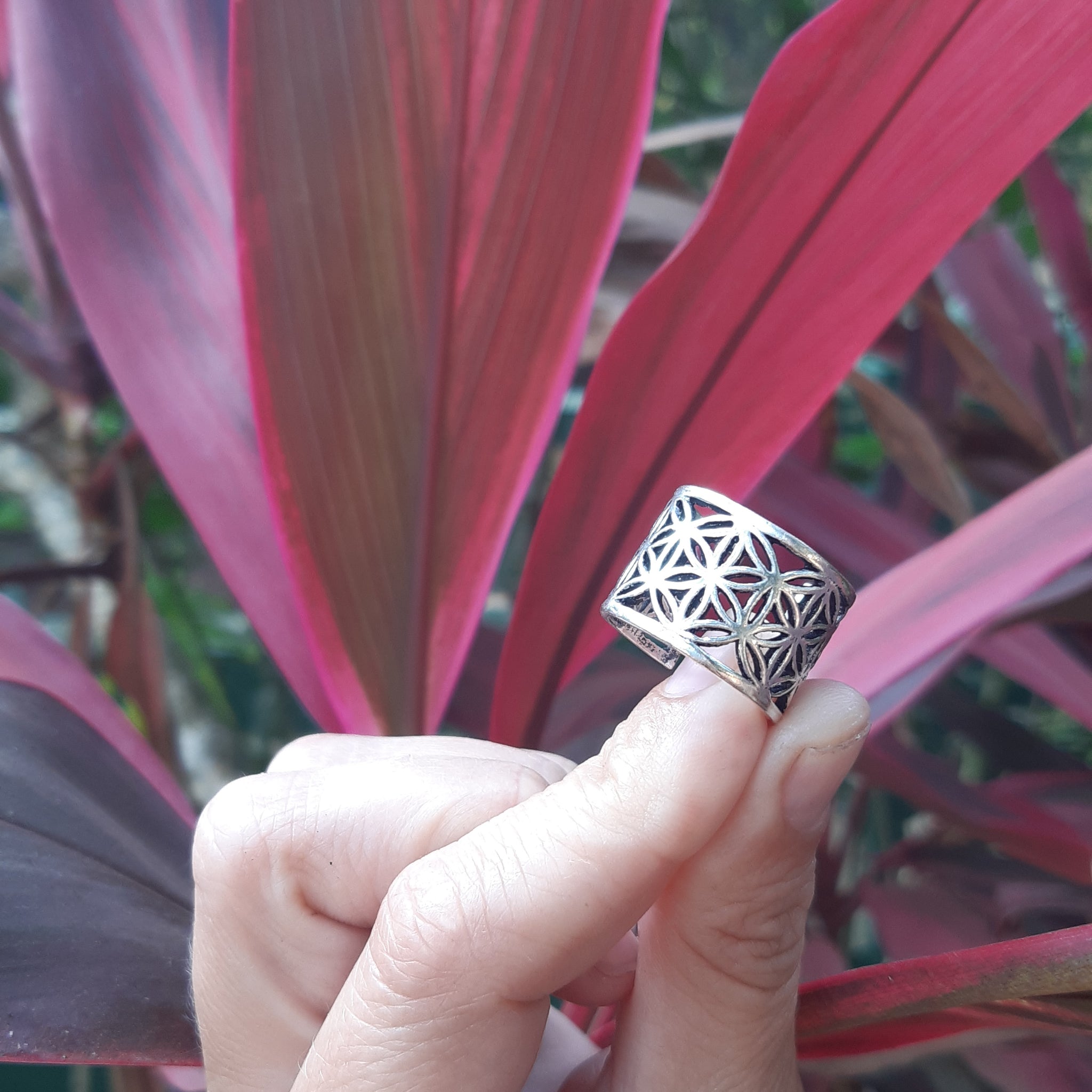 Flower of Life Ring