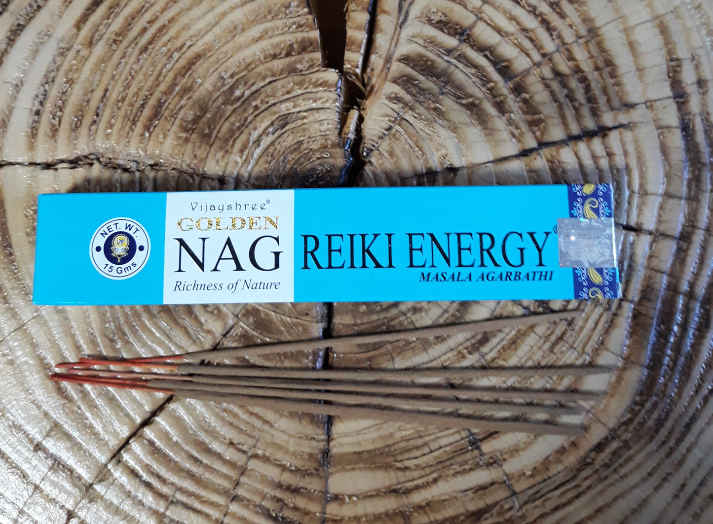 Vonné tyčinky Golden Nag Reiki energy