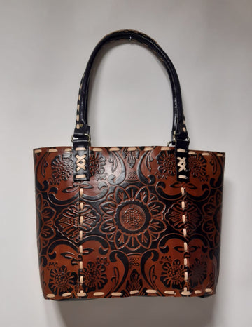 Women's leather handbag Parvin