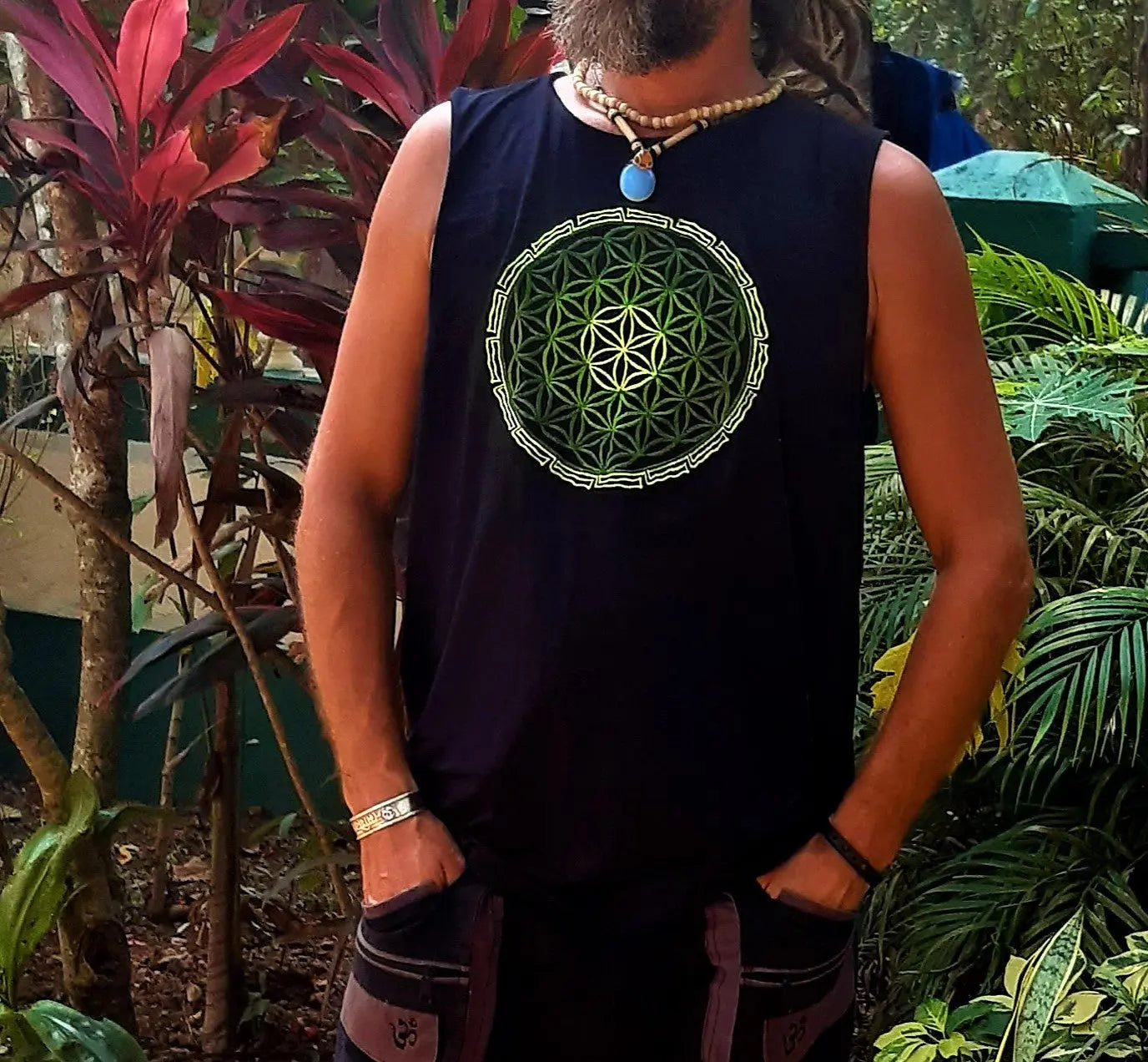 Men's tank top Seed black